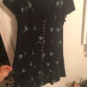 urban outfitters floral print dress